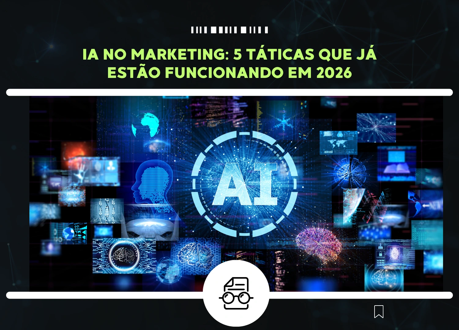 IA no marketing em 2026 com agentes GPT, automação e integração com CRM